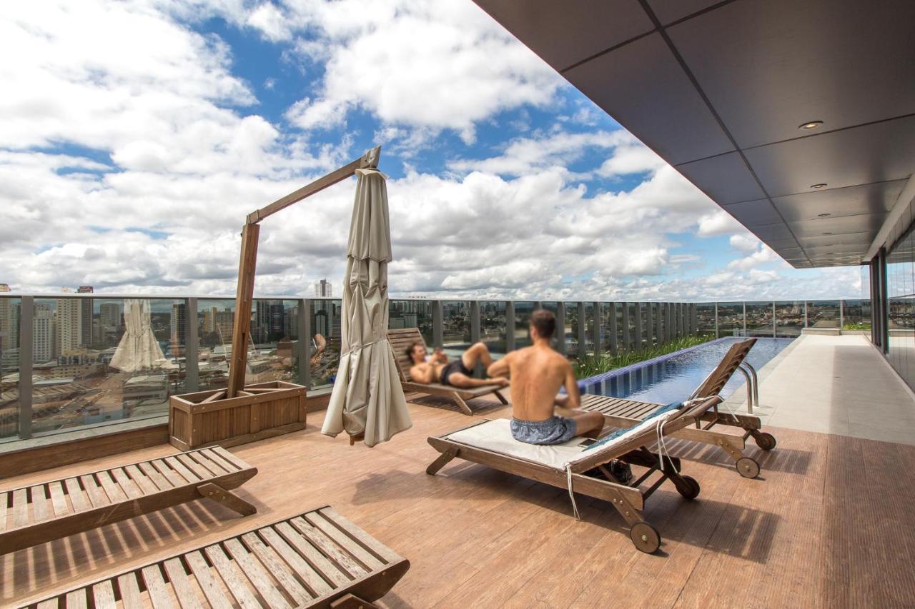 Apartament Studio 7Th Avenue - Alto Com Sacada - 7Th040 Kurytyba Zewnętrze zdjęcie